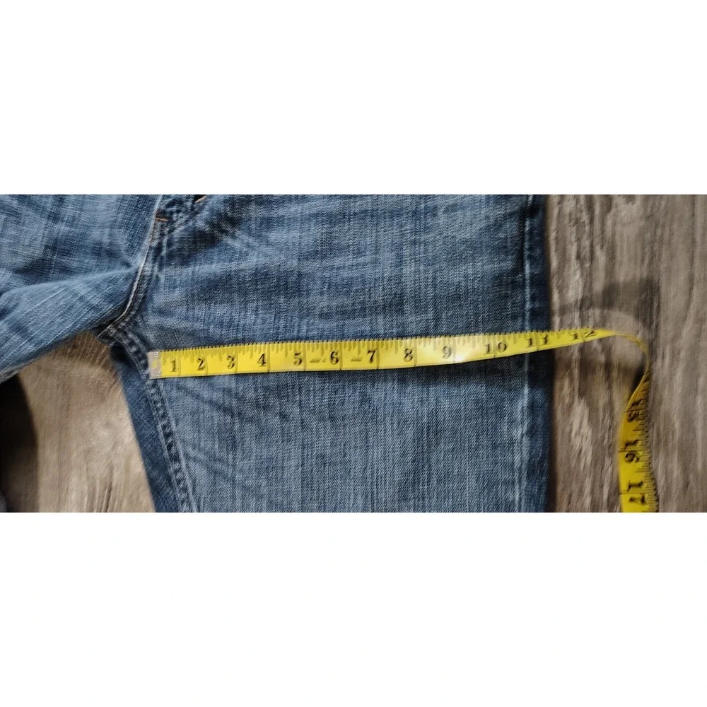 Levis 527‎ Jeans Mens 38x32 Bootcut Blue Denim Cowboy Western Cotton Red Tab